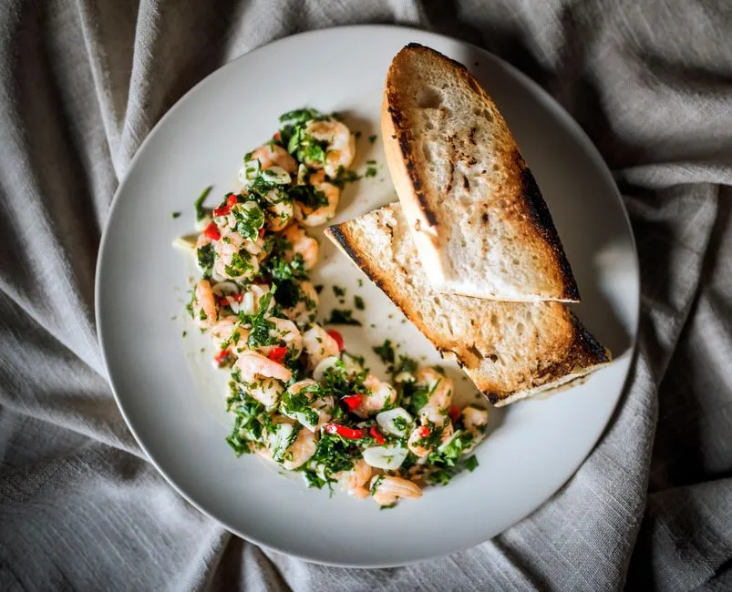 Garlic Shrimp Skillet for Two, Spanish-Style